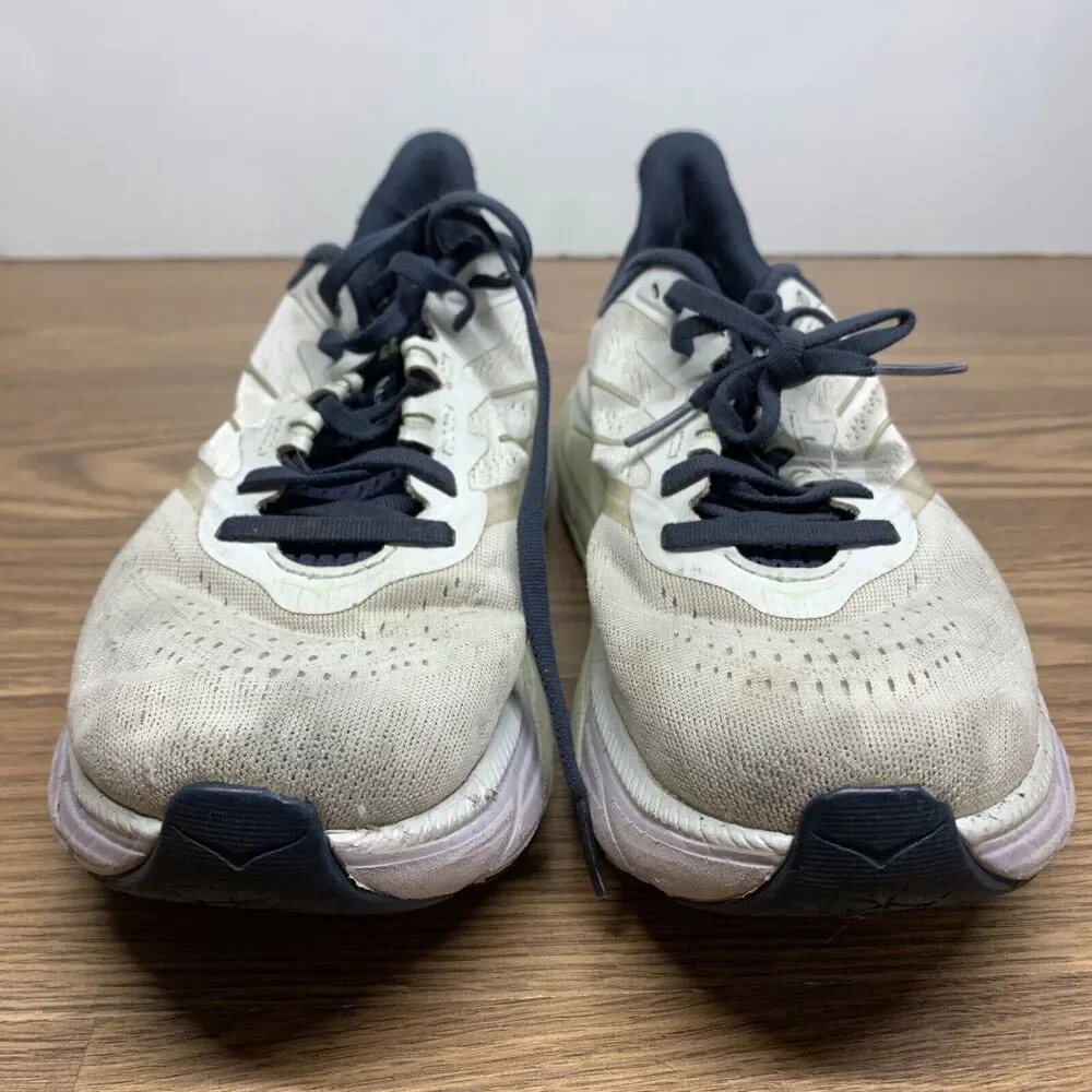 Hoka One Arahi 5 Women’s Size‎ 8.5 B Road Running Shoes White Blue